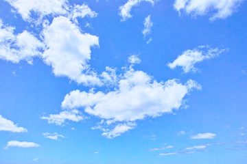 ブルースカイと雲