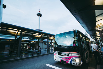 観光バス 京都 © beeboys