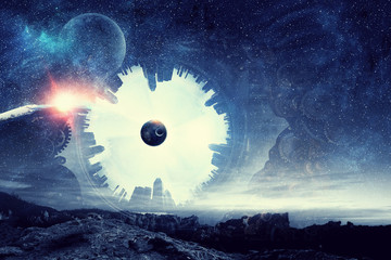 Abstract space background