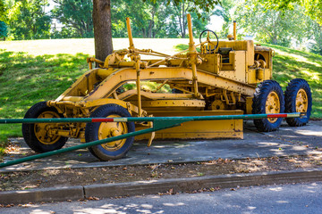 Obraz premium Vintage Bulldozer