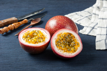 fresh passion fruit