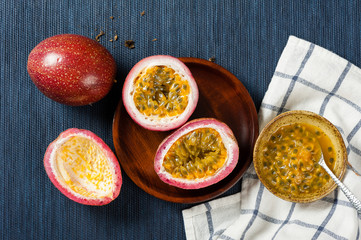 fresh passion fruit