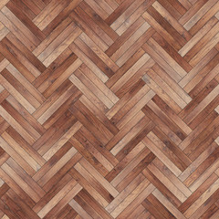 Seamless wood parquet texture herringbone brown