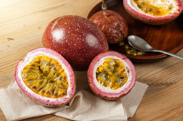 fresh passion fruit