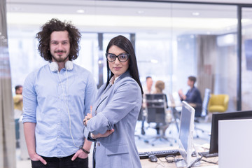 Portrait of successful Business people