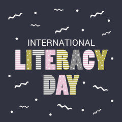 International Literacy Day.