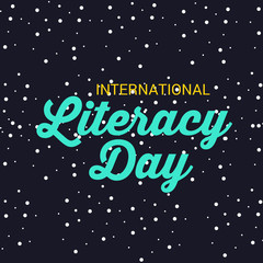 International Literacy Day.