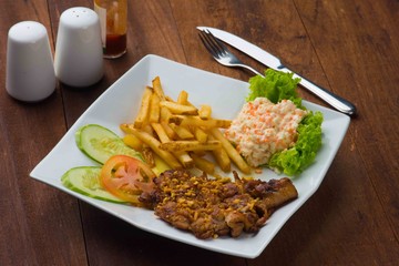 chicken steak