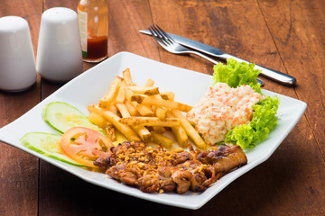 chicken steak