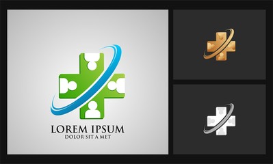 cross human family connection logo