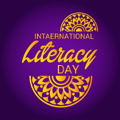 Fototapeta na wymiar International Literacy Day.