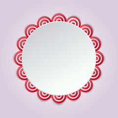 cirular sweet color lace mandala style