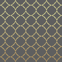 Fototapeta premium Vector modern geometry pattern hexagon, abstract geometric background, trendy print, monochrome retro texture, oriental drawings design