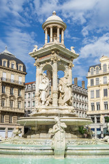 Fototapeta na wymiar Place des Jacobins, Lyon