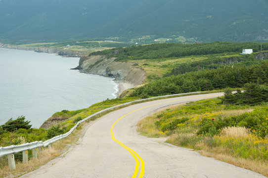 Meat Cove In Cape Breton - Nova Scotia - Canada