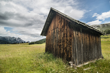 Obraz premium Panoramic view of Alps mountains