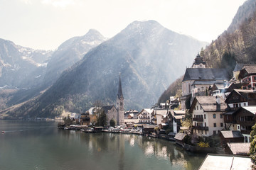 Hallstatt in Österreich