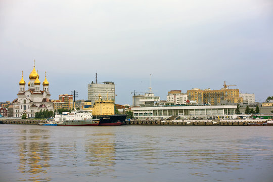 Панорама Архангельска