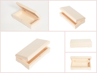 Wooden Jewellery Box Collage