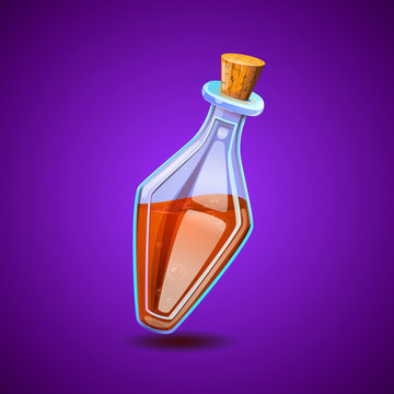 red poison bottle
