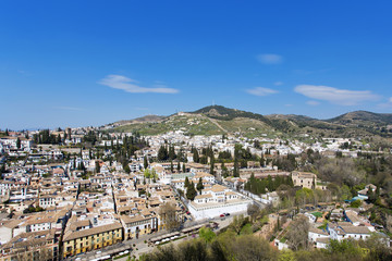 Obraz premium Alhambra of Granada, Andalusia, Spain