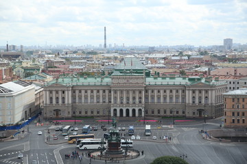 Naklejka premium The Mariinsky Palace. St. Petersburg. It was built in 1844.