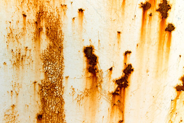 Abstract background of rusty metal gate