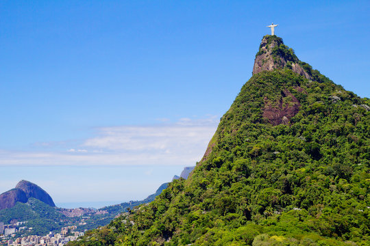 Бразилия. Рио де Жанейро. Статуя Исуса Христа .