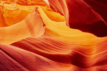 Obraz premium Lower Antelope Canyon near Page, Arizona, USA
