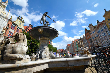 Neptune's Fountain, Gdańsk, Poland © Artur Henryk