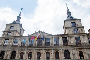 Fototapeta na wymiar Town Hall of Toledo, Spain