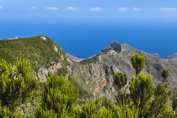 Naklejka premium Anaga Mountains, Tenerife, Spain