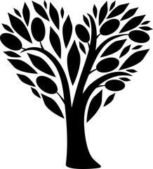 Heart olive tree