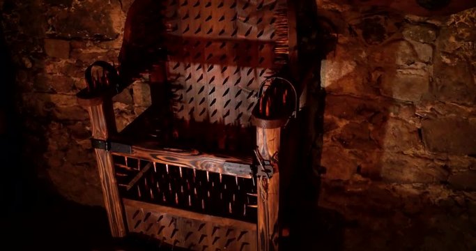 Medieval chair for torture