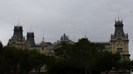 Beautiful unique city of Barcelona in Spain