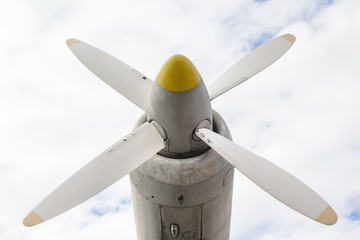 Naklejka na ściany i meble Aircraft propeller blades