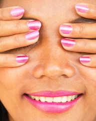 Naklejka premium Eyes Covered Shows Hide Censor And Secrecy