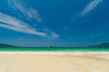 Tropical beach of Patong Phuket island
