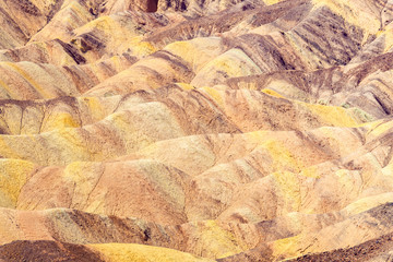 detailed badlands of death valley national park