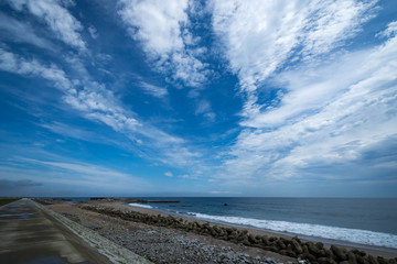 夏の海岸