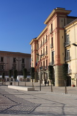 Fototapeta na wymiar Avellino Palazzo Provincia, piazza Libertà