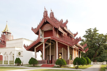 Fototapeta na wymiar Mandalay Palace