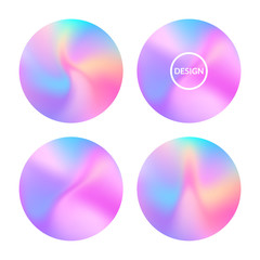 Fluid color background. Circle. Digital color background