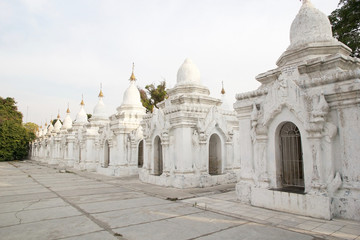 Kuthodaw Pagoda Mandalay Myanmar