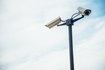 CCTV cameras are installed along the streets