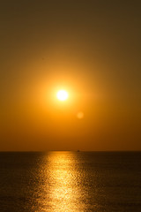 Закат на Финском заливе 