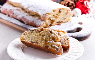 Stollen - German traditional Christmas cake