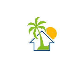 Beach house logo