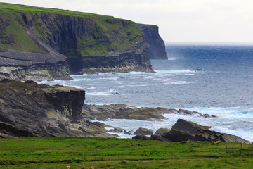 walk on the cliffs of mohor in ireland