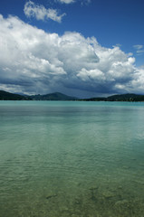Lago di Wörthersee (Visto da Klagenfurt)